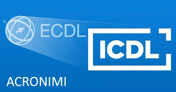 ECDL ICDL acronimi
