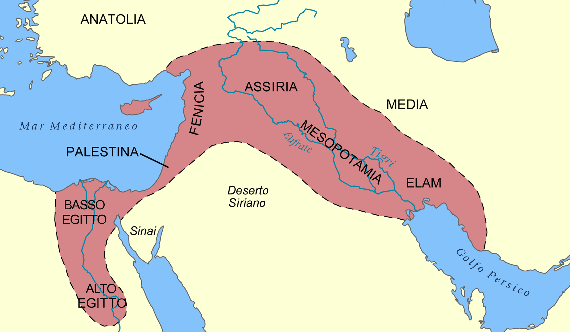 Religione - Mezzaluna fertile