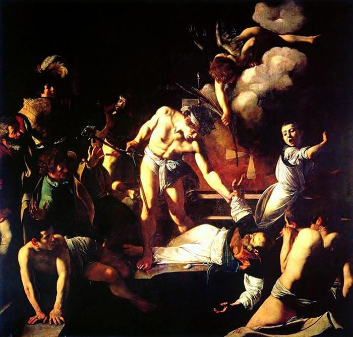 Roma Caravaggio Martirio di San Matteo