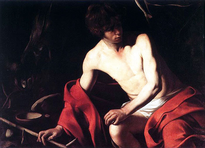 Roma Caravaggio San Giovanni Battista