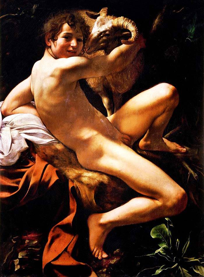 Roma Caravaggio San Giovanni Battista