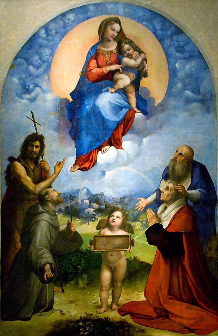 Roma Raffaello Madonna di Foligno