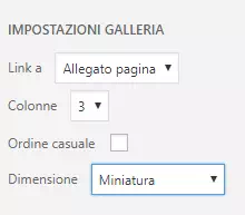 Galleria WordPress